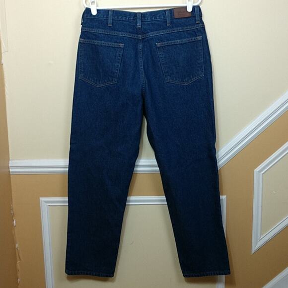 L.L. Bean Natural Fit Straight Jeans Men's 34x29 - Picture 3 of 13